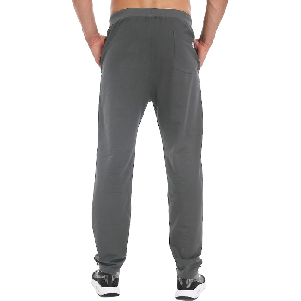 Tansozer Jogging Homme Pantalons de Survêtement Hommes Coton avec Poches Zippées