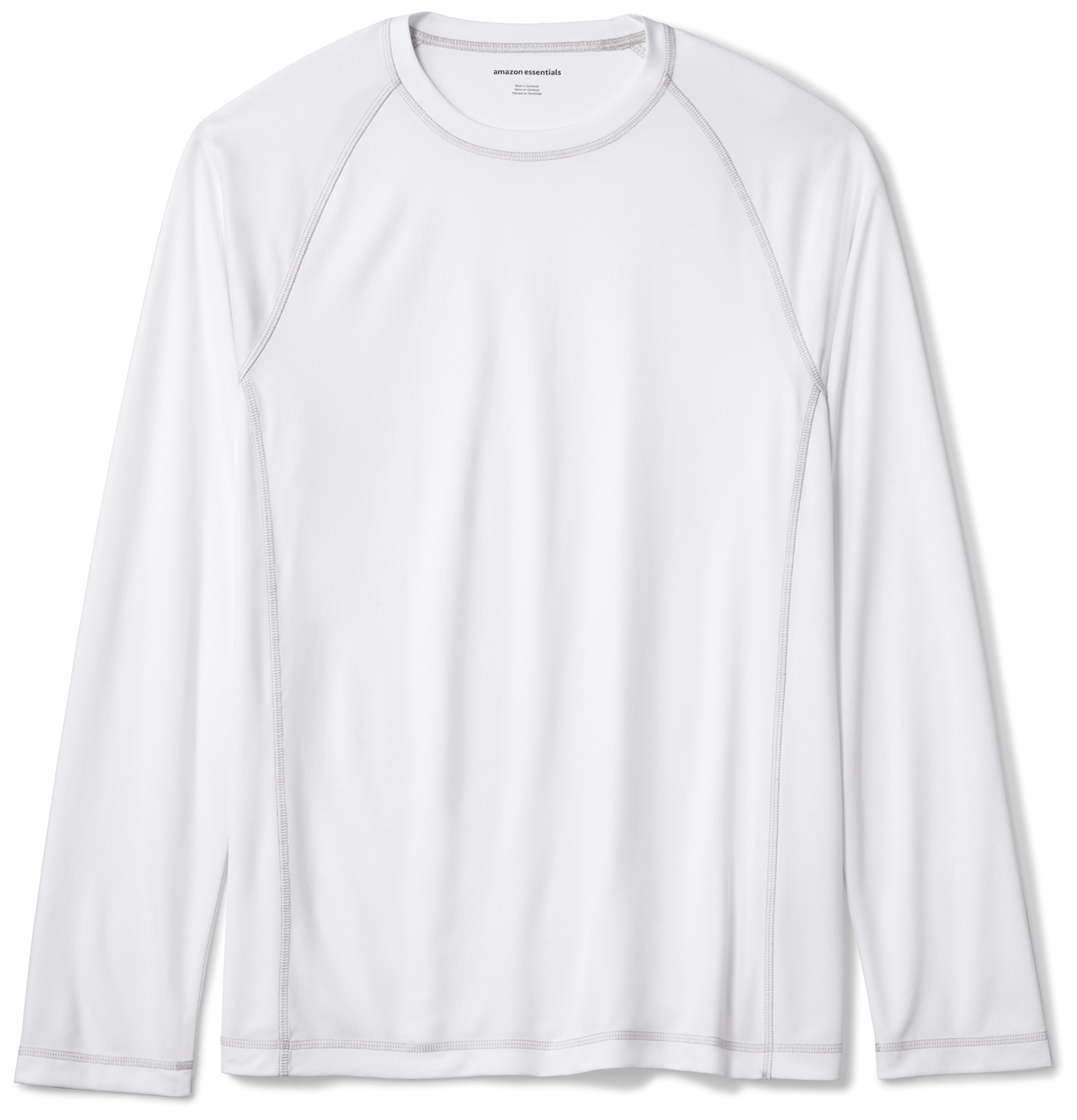 Amazon Essentials Men's Long-Sleeve Quick-Dry UPF 50 Swim Tee