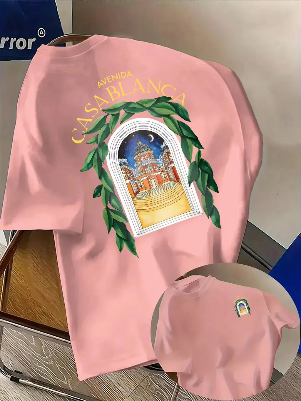 T-shirt Unisexe Y2K – Motif Architectural, Style Ésthétique & Streetwear