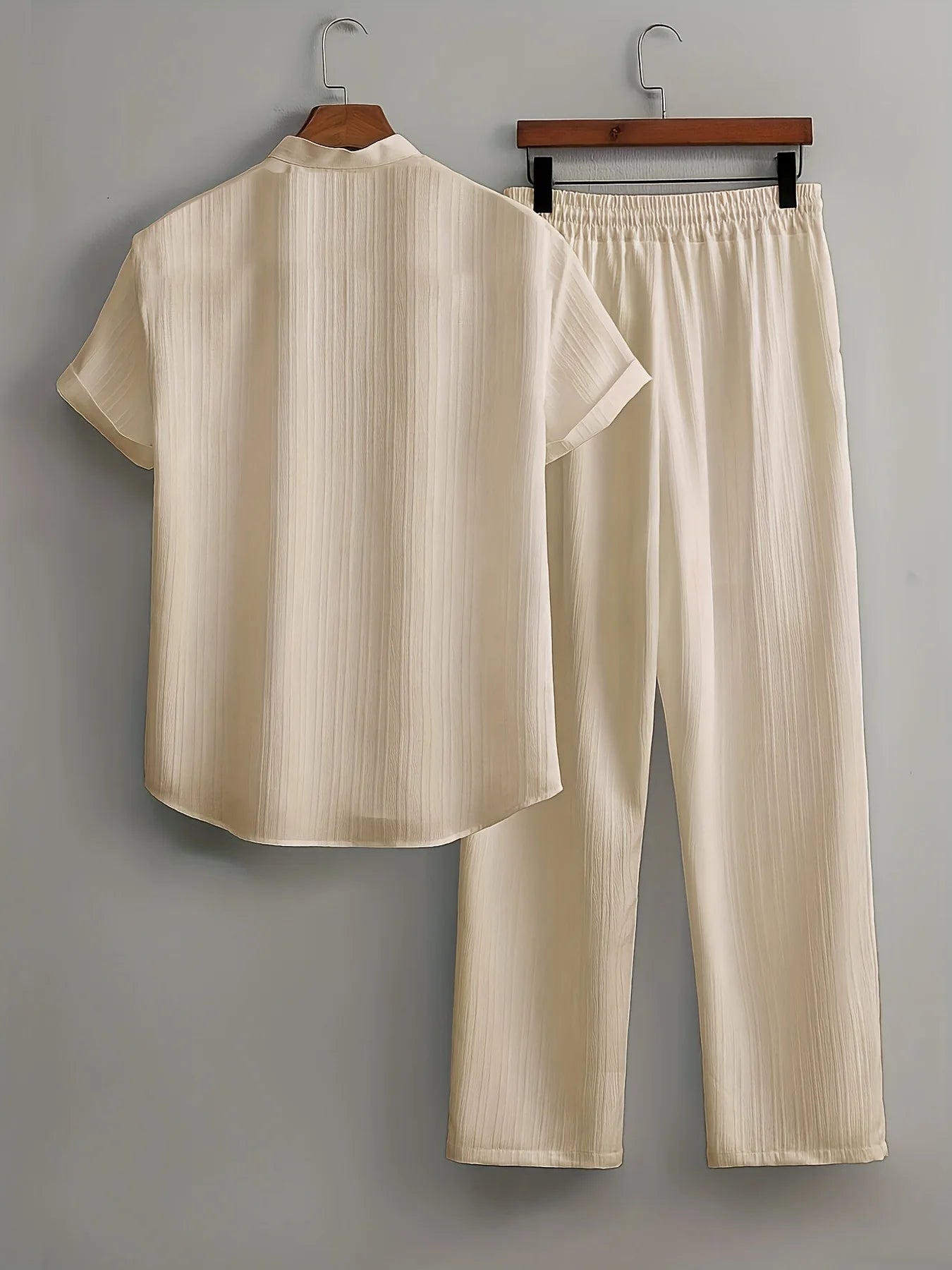 Costume d'Été Blanc Homme – Ensemble Deux Pièces Voyage & Style