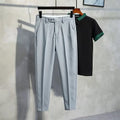 Pantalon Slim Fit Homme – Coupe Cintrée Longueur Cheville