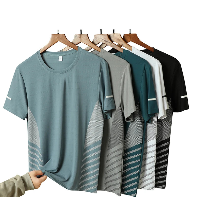 T-shirt Running Homme – Séchage Rapide, Réfléchissant