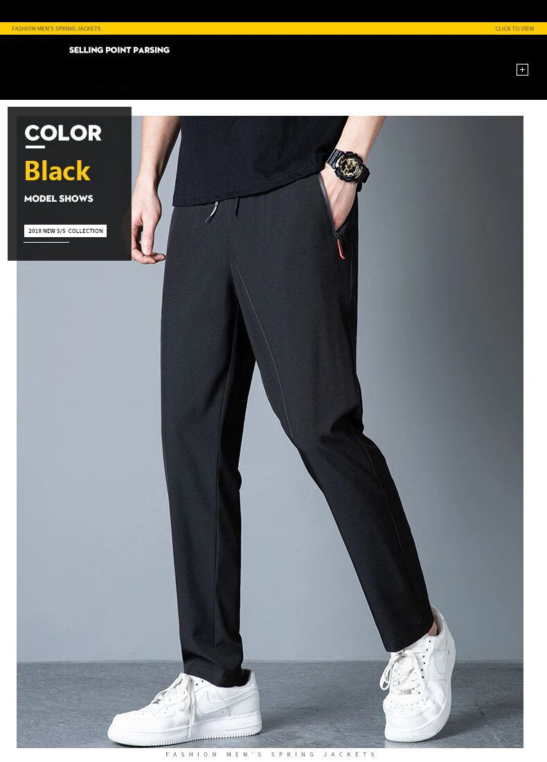 Pantalon Jogging Slim Fit Homme – Style Coréen