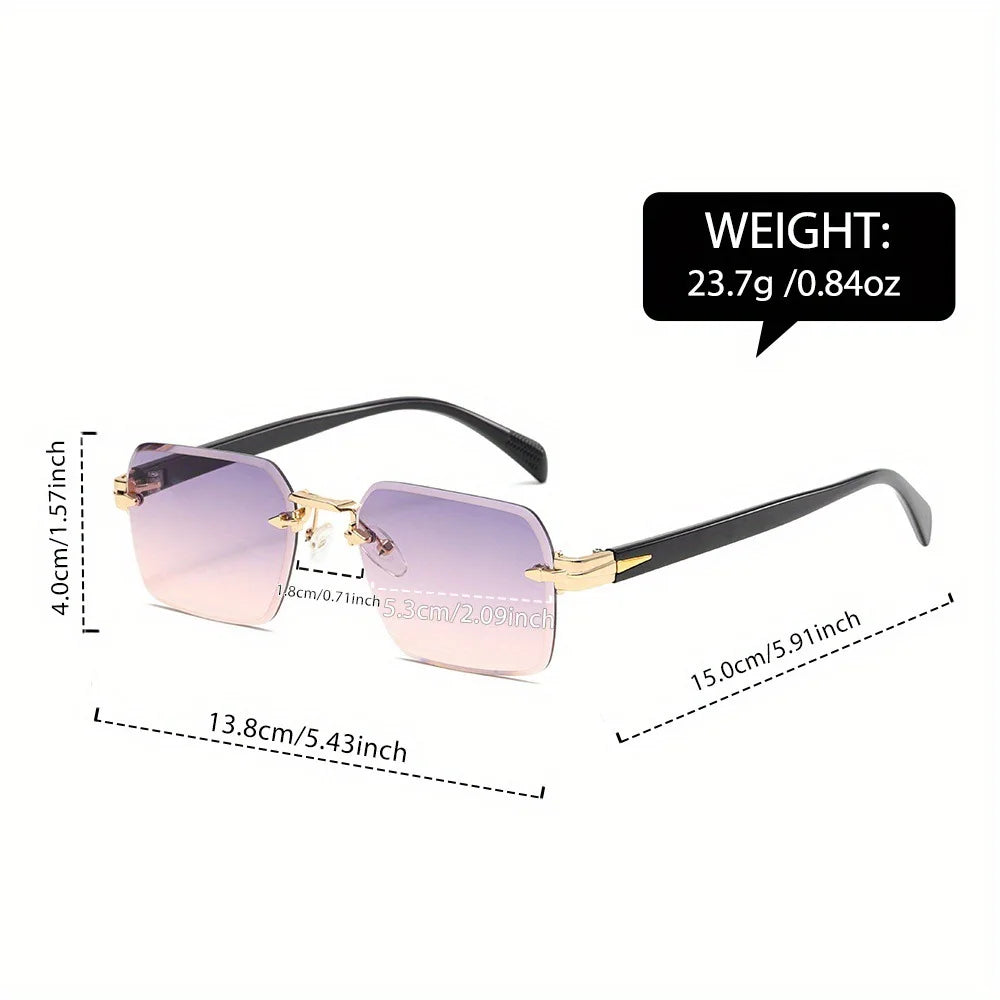 Lunettes de soleil classiques unisexes à la mode,