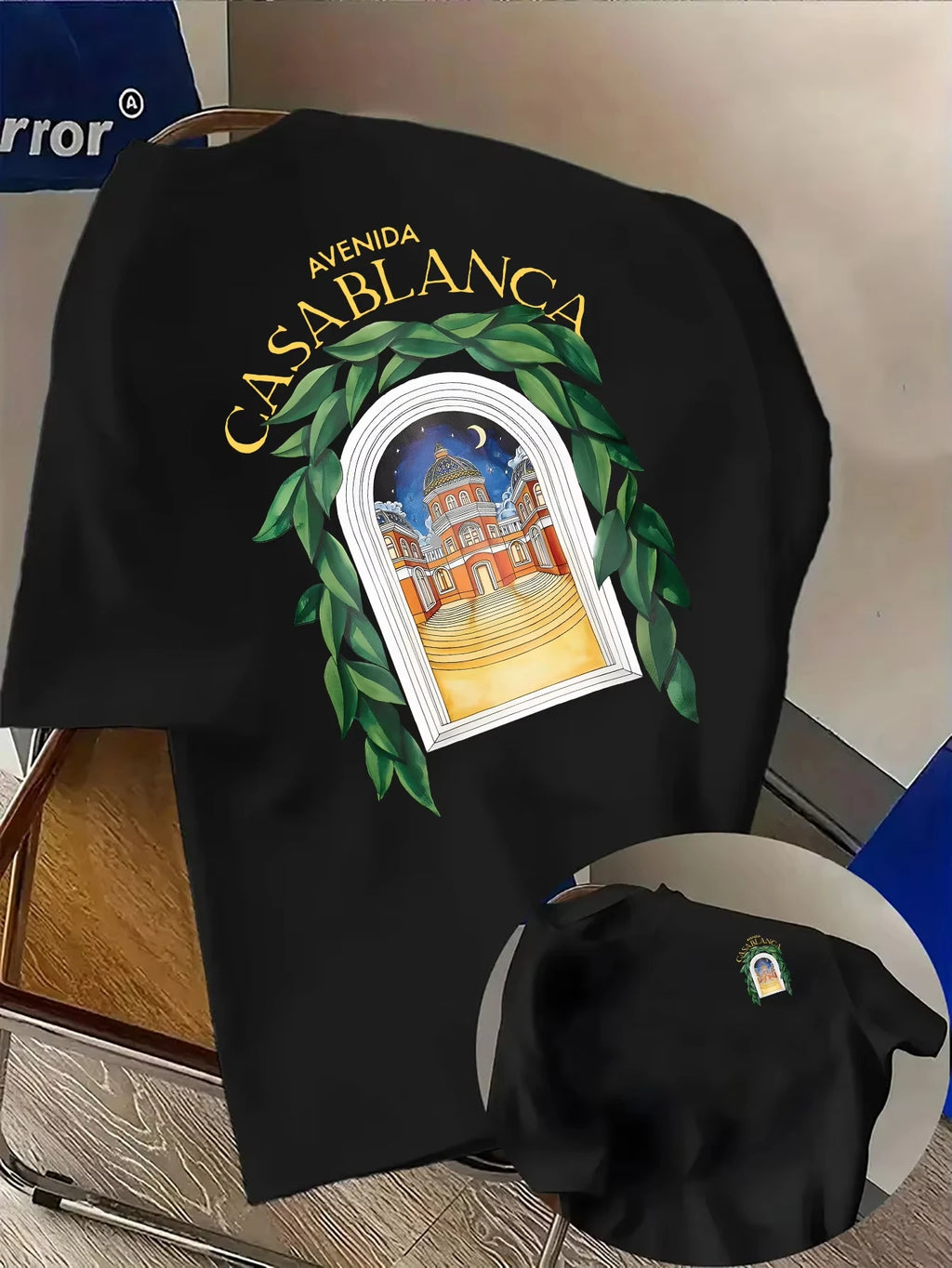 T-shirt Unisexe Y2K – Motif Architectural, Style Ésthétique & Streetwear