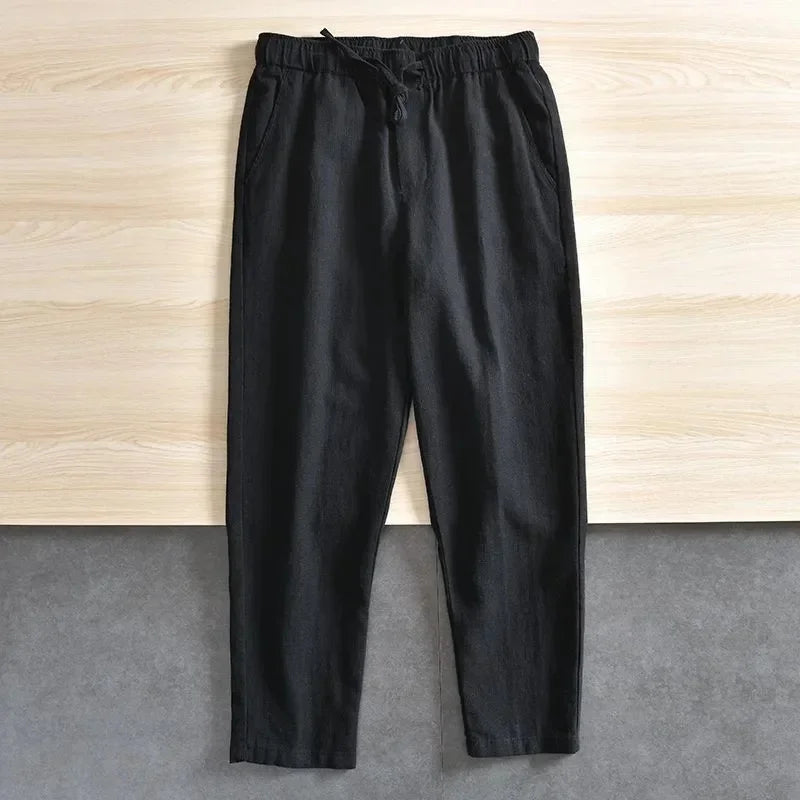 Pantalon Coton & Lin Homme – Confort & Style