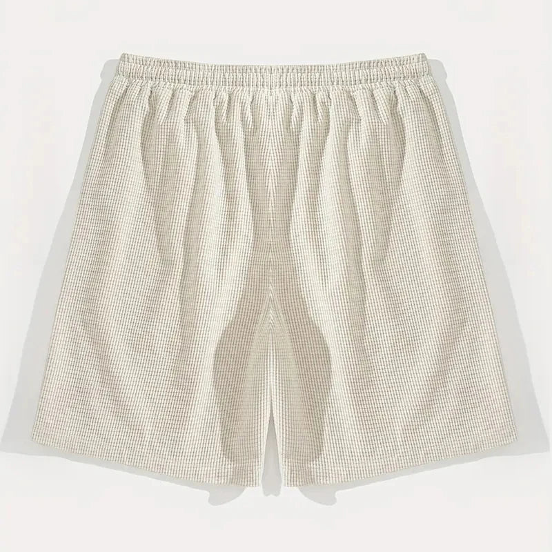 Short Décontracté Homme – Tissu Texturé Respirant