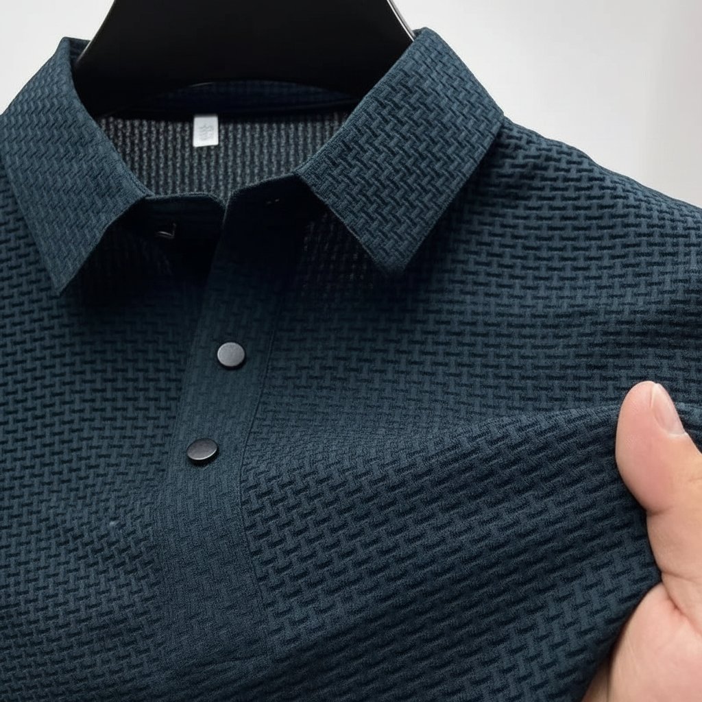 Détail tissu polo