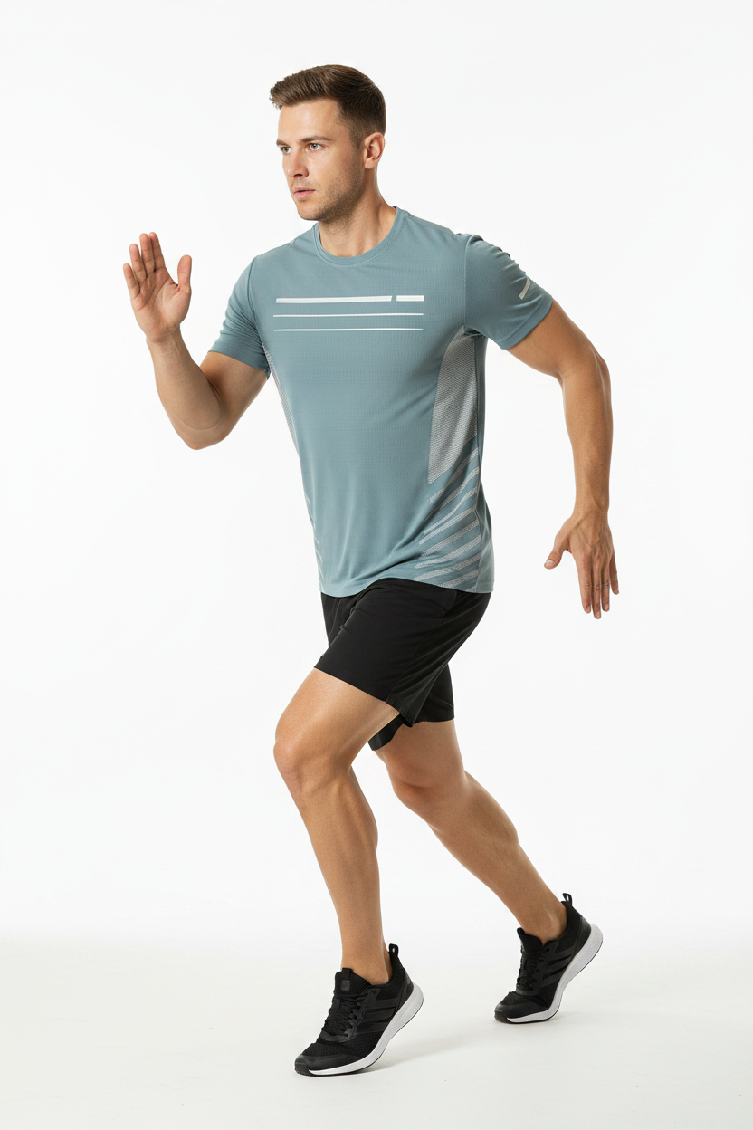 T-shirt running sur mannequin