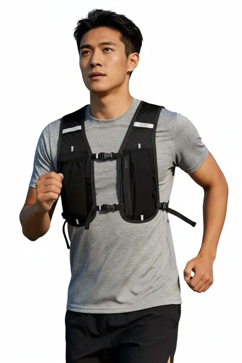 Gilet hydratation sur mannequin